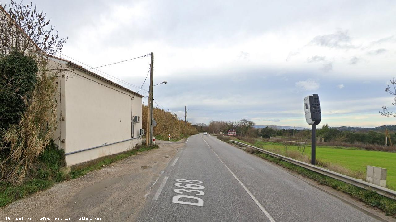 FRANCE photo du radar Les Pennes-Mirabeau D368 13 - Bouches-du-Rhône