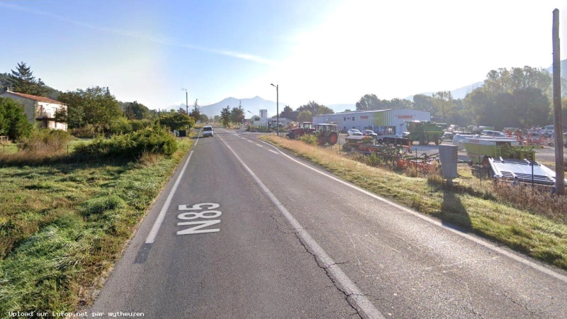 FRANCE photo du radar Mallemoisson N85 04 - Alpes-de-Haute-Provence