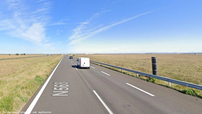 FRANCE photo du radar Saint-Martin-de-Crau N568 13 - Bouches-du-Rhône