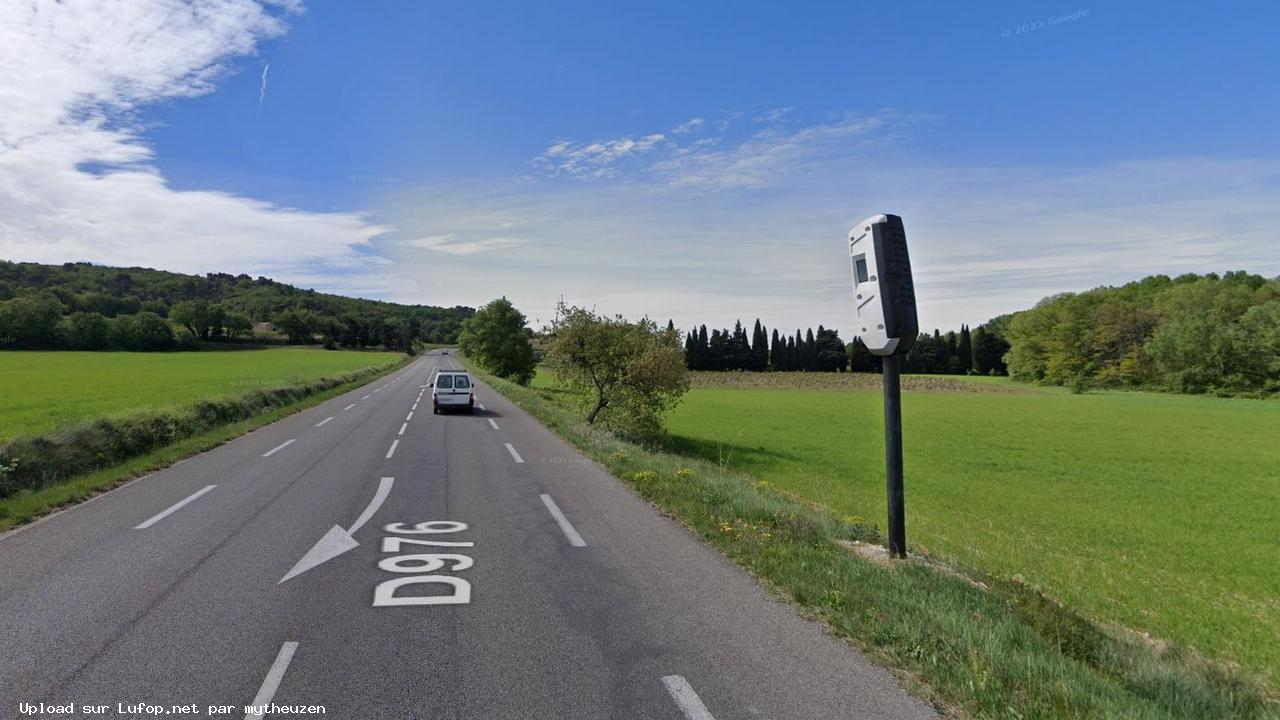 FRANCE photo du radar Visan D976 84 - Vaucluse