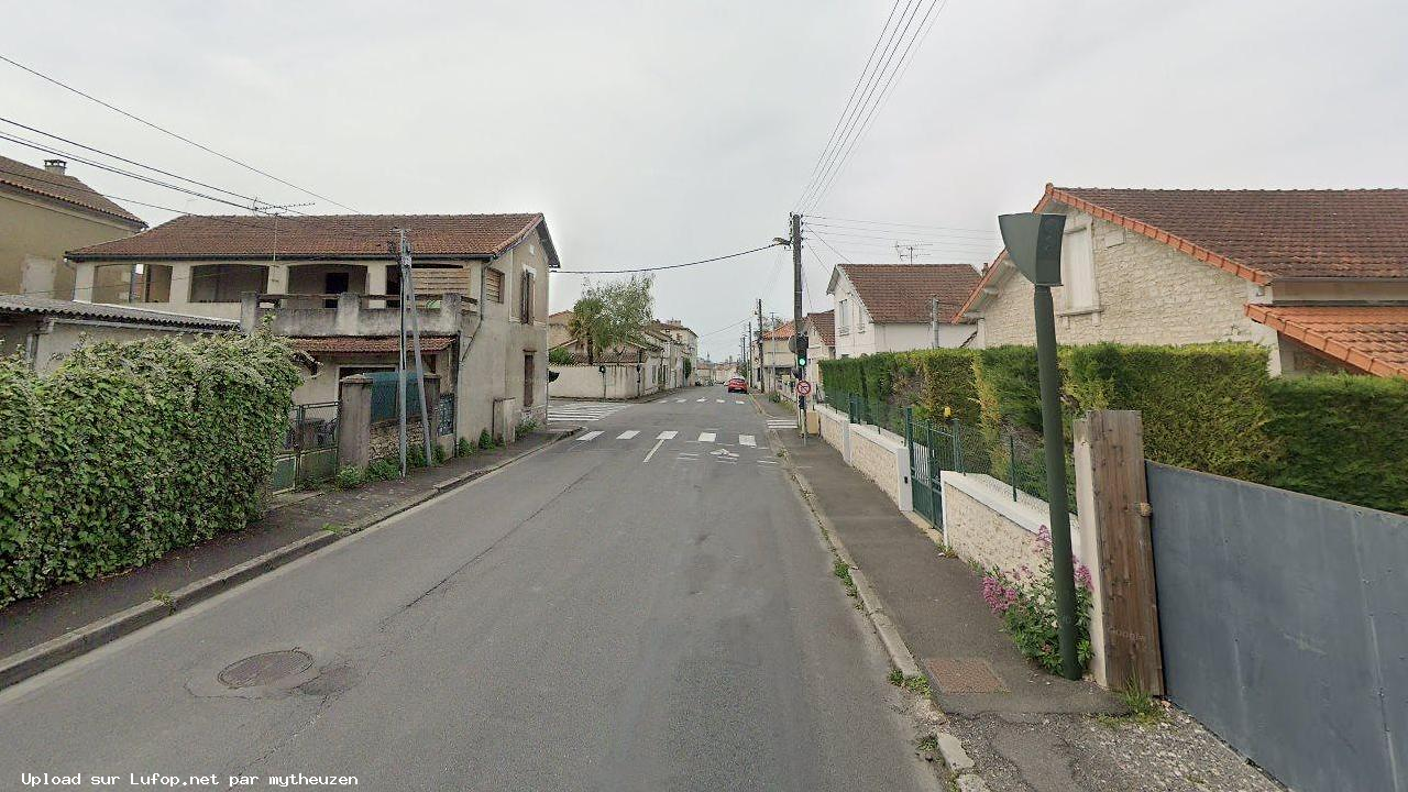 FRANCE photo du radar Angoulême Rue de Montbron 16 - Charente