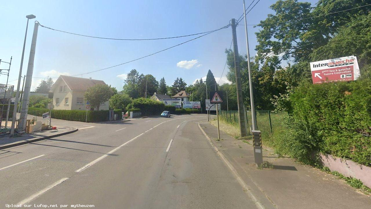 FRANCE photo du radar Montbéliard D34 25 - Doubs