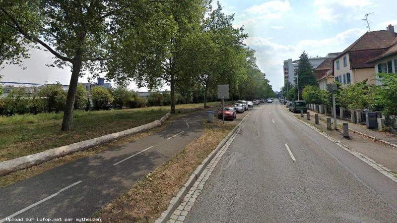 FRANCE photo du radar Strasbourg Rue du Général Conrad 67 - Bas-Rhin FRANCE photo du radar Strasbourg Rue du Général Conrad 67 - Bas-Rhin