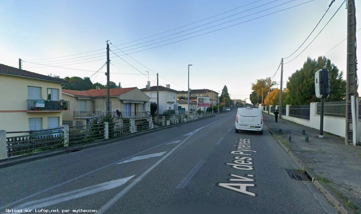 FRANCE photo du radar Auch N21 32 - Gers