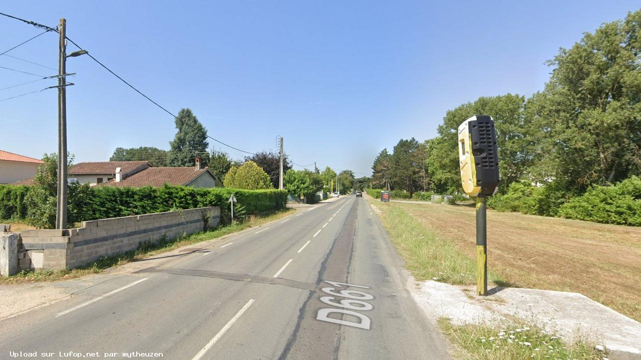 FRANCE photo du radar Villeneuve-sur-Lot D661 47 - Lot-et-Garonne