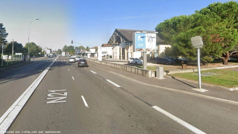 FRANCE photo du radar Tarbes N21 65 - Hautes-Pyrénées FRANCE photo du radar Tarbes N21 65 - Hautes-Pyrénées