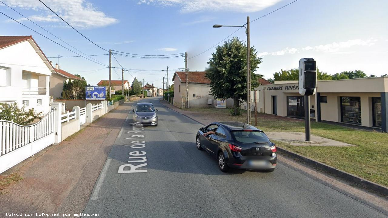 FRANCE photo du radar Pouilly-sous-Charlieu D482 42 - Loire