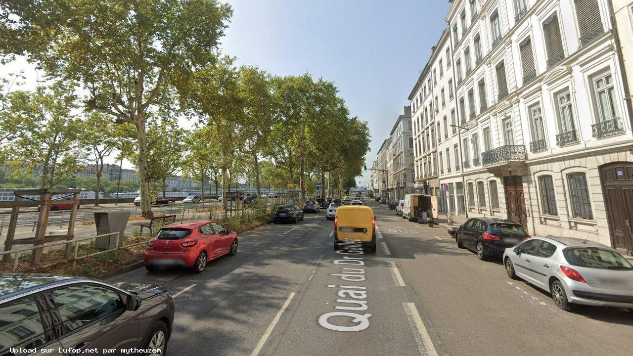 FRANCE photo du radar Lyon Quai du Docteur Gailleton 69 - Rhône