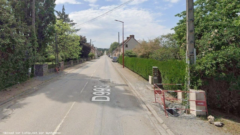 FRANCE photo du radar Budelière D993 23 - Creuse