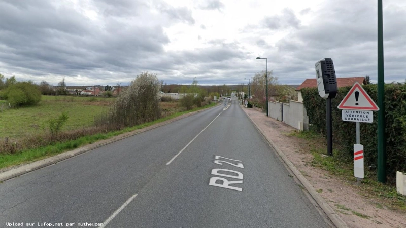 FRANCE photo du radar Creuzier-le-Vieux D27 03 - Allier