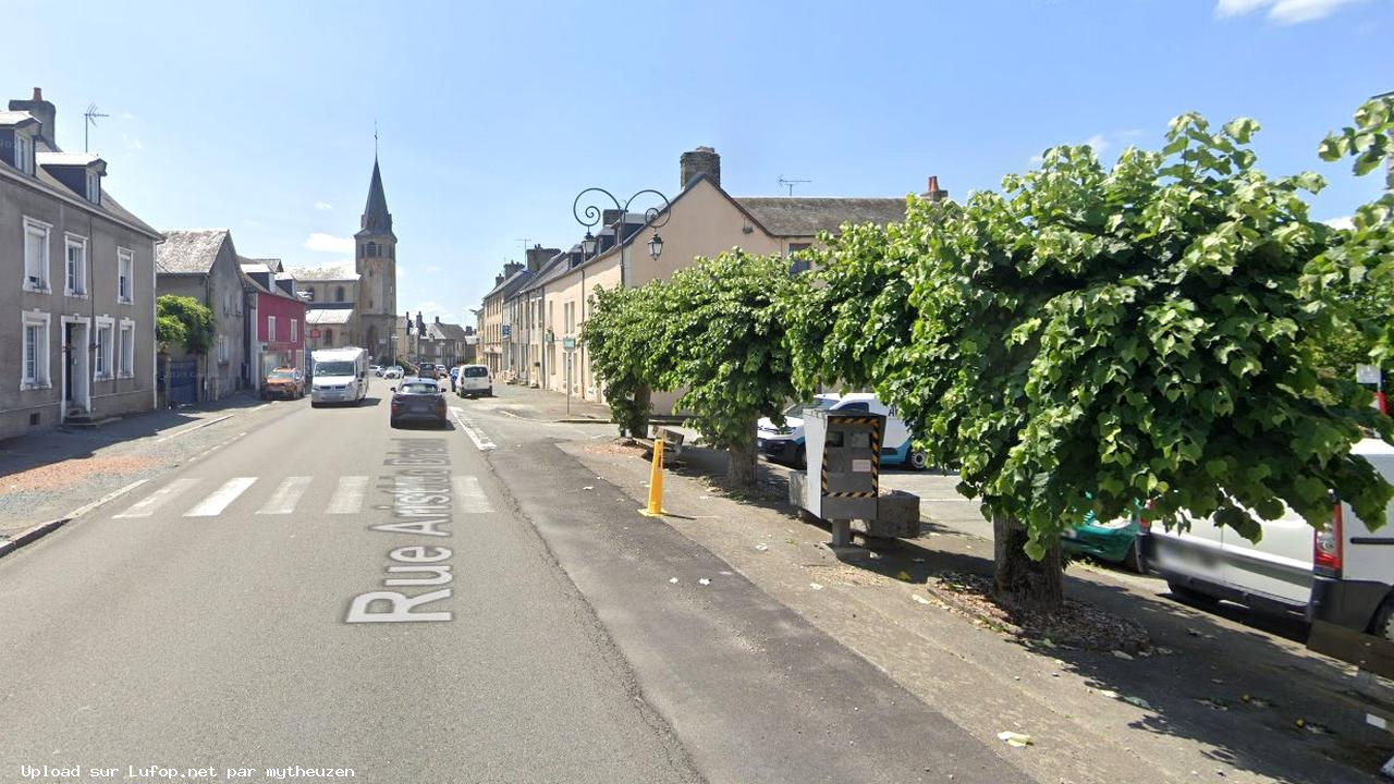 FRANCE photo du radar Pré-en-Pail-Saint-Samson N12 53 - Mayenne