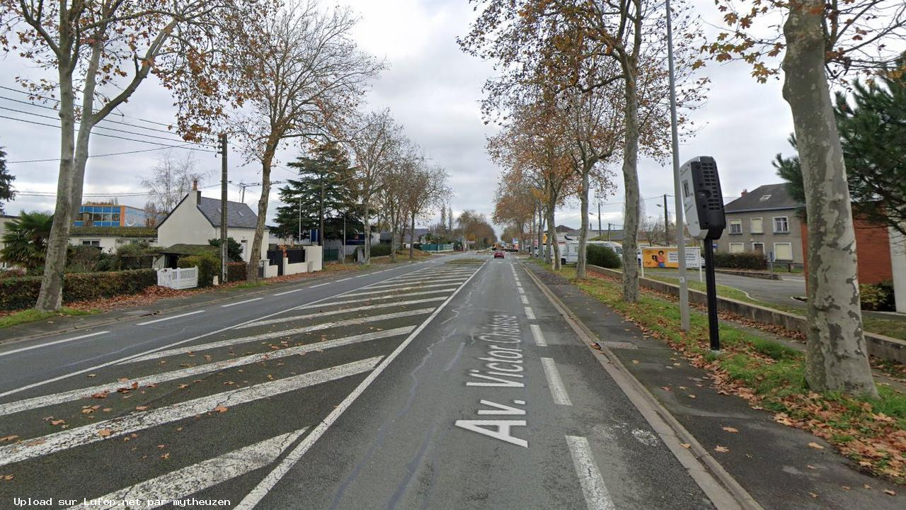 FRANCE photo du radar Angers Avenue Victor Châtenay 49 - Maine-et-Loire