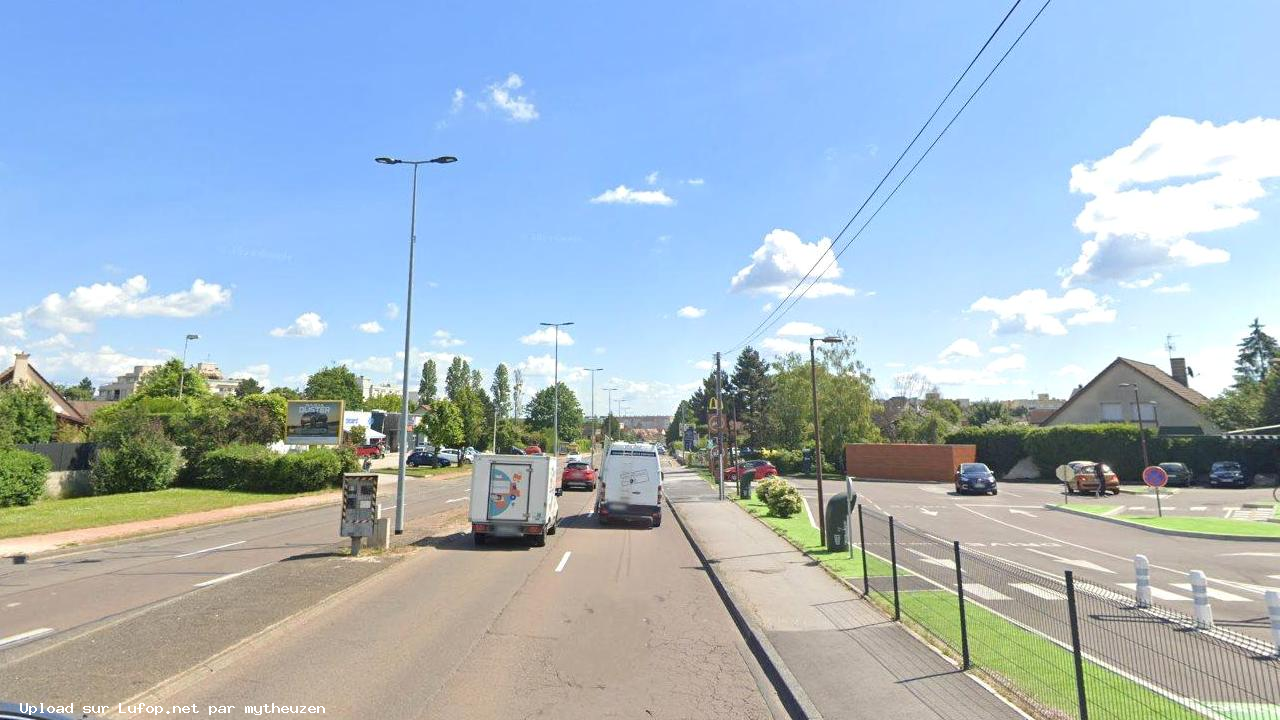 FRANCE photo du radar Fontaine-lès-Dijon Boulevard des Allobroges 21 - Côte-d’Or