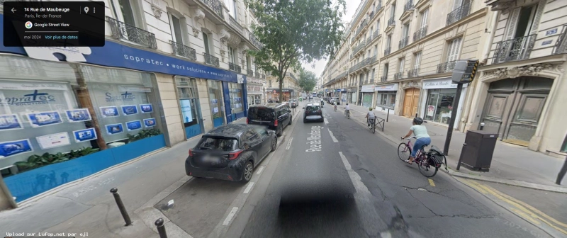 FRANCE photo du radar Paris Rue de Maubeuge 75 - Paris