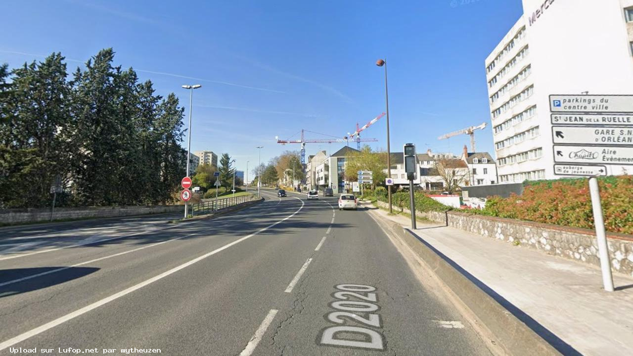 FRANCE photo du radar Orléans D2020 45 - Loiret