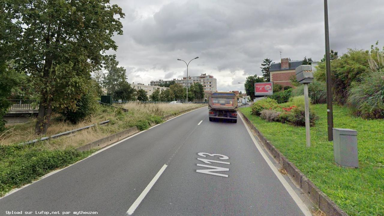 FRANCE photo du radar Le Pecq N13 78 - Yvelines