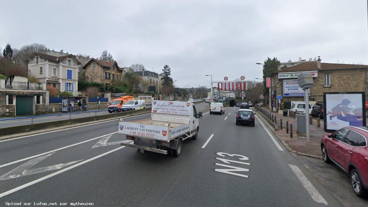 FRANCE photo du radar Le Pecq Avenue du Général Leclerc 78 - Yvelines