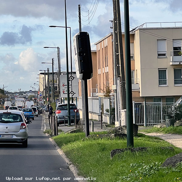 FRANCE photo du radar Montigny-lès-Cormeilles D14 95 - Val-d’Oise