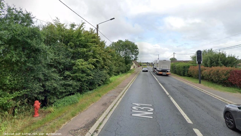 FRANCE photo du radar Ons-en-Bray Route du Pont Qui Penche 60 - Oise