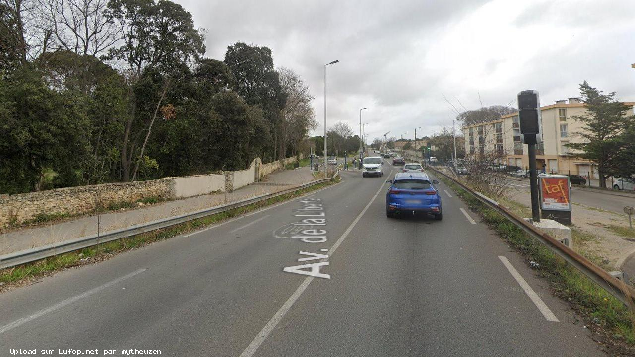 FRANCE photo du radar Montpellier Avenue de la Liberté 34 - Hérault