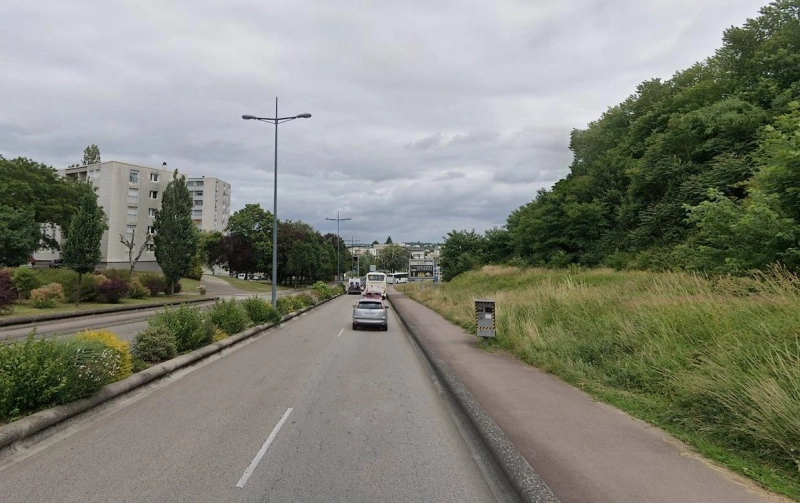FRANCE photo du radar Limoges Boulevard Bel Air 87 - Haute-Vienne