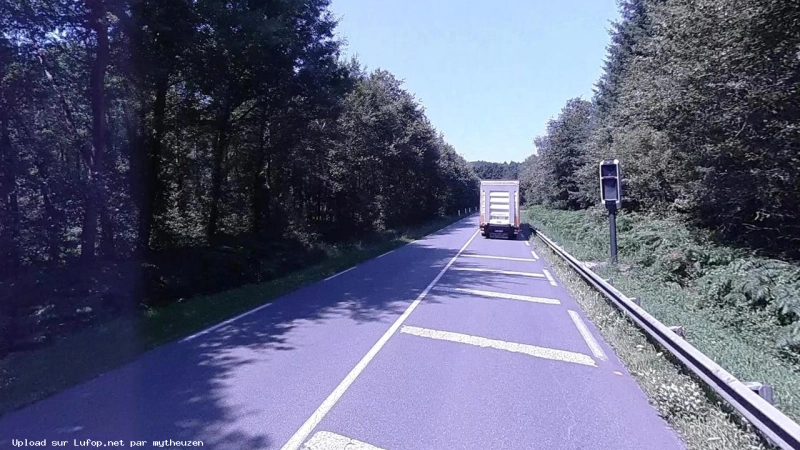 FRANCE photo du radar Breuilaufa N147 87 - Haute-Vienne