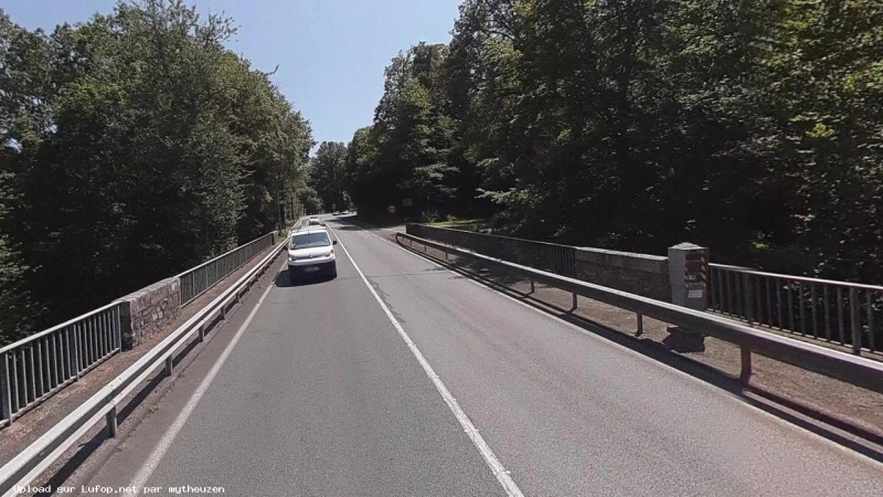 FRANCE photo du radar Peyrilhac N147 87 - Haute-Vienne