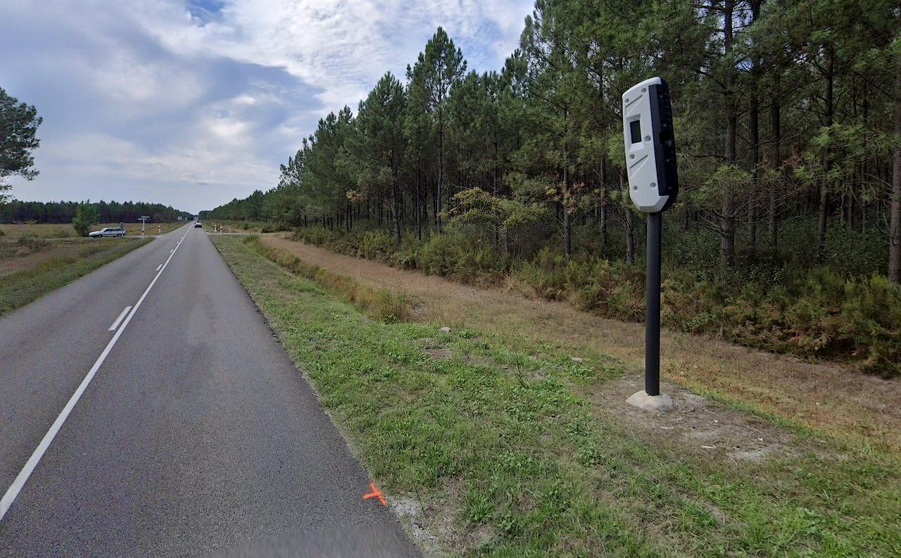 FRANCE photo du radar Biscarrosse D652 40 - Landes