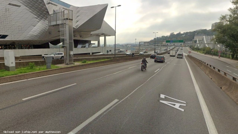 FRANCE photo du radar Lyon M7 69 - Rhône