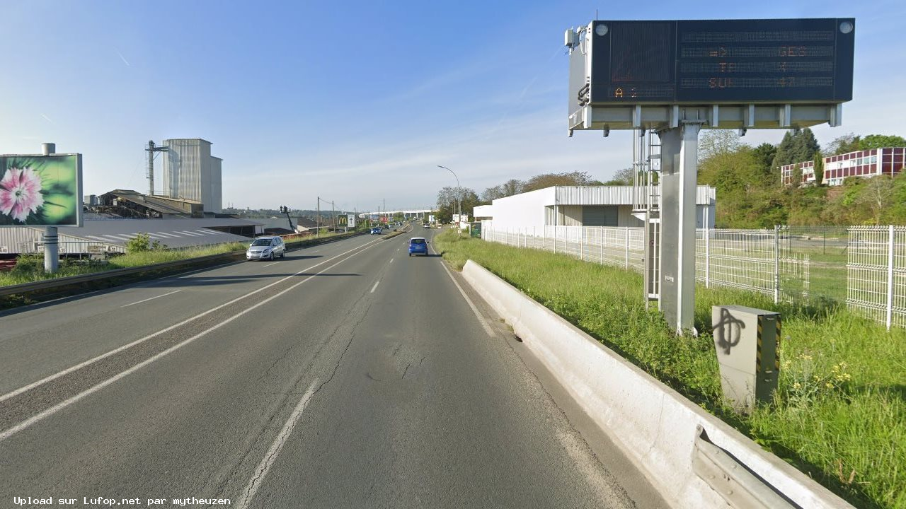 FRANCE photo du radar Migné-Auxances D910 86 - Vienne