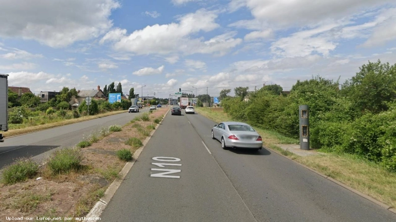 FRANCE photo du radar Vendôme N10 41 - Loir-et-Cher