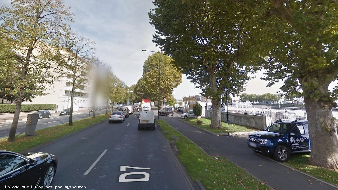 FRANCE photo du radar Asnières-sur-Seine D7 92 - Hauts-de-Seine
