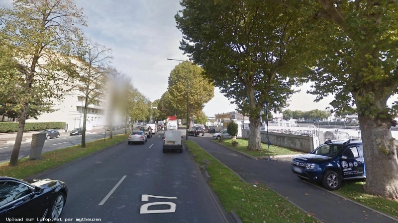 FRANCE photo du radar Asnières-sur-Seine D7 92 - Hauts-de-Seine