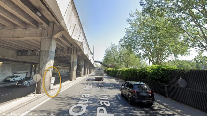 FRANCE photo du radar Courbevoie D7 92 - Hauts-de-Seine