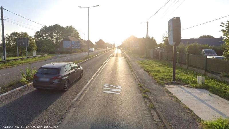 FRANCE photo du radar Feignies N49 59 - Nord FRANCE photo du radar Feignies N49 59 - Nord