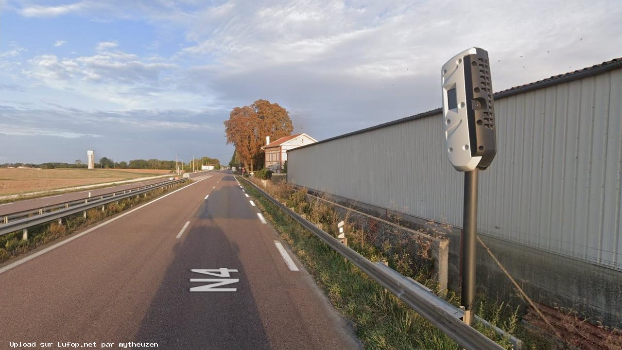 FRANCE photo du radar Vauclerc N4 51 - Marne