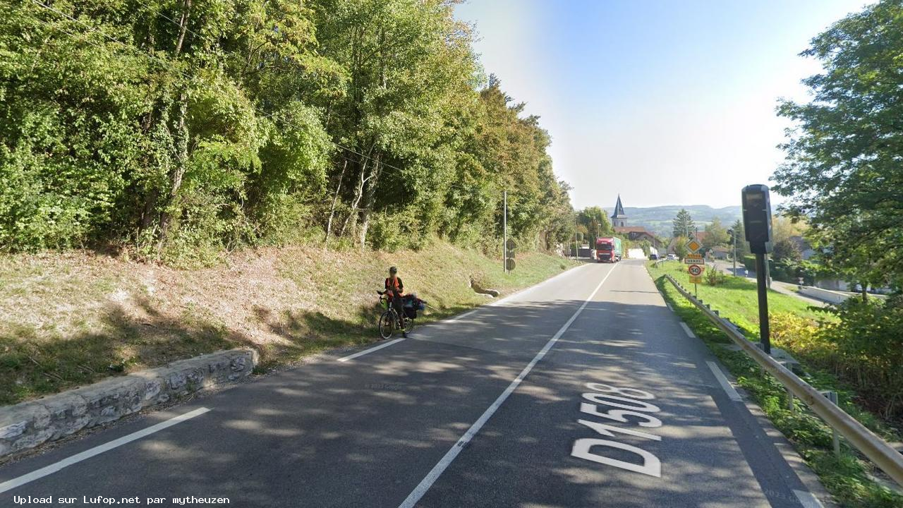 FRANCE photo du radar Vanzy D1508 74 - Haute-Savoie