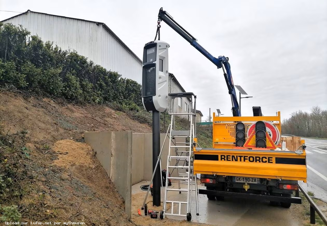 FRANCE photo du radar Saint-Pardoux-Soutiers D743 79 - Deux-Sèvres