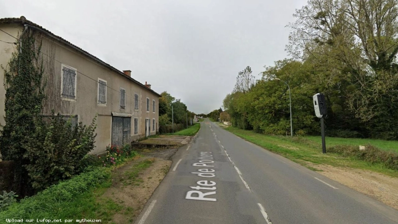 FRANCE photo du radar Chey D950 79 - Deux-Sèvres