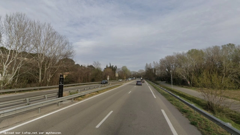 FRANCE photo du radar Les Angles N100 30 - Gard FRANCE photo du radar Les Angles N100 30 - Gard