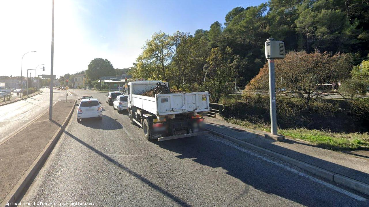 FRANCE photo du radar Trans-en-Provence D1555 83 - Var