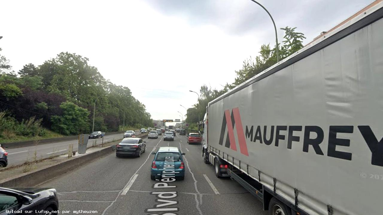 FRANCE photo du radar Paris Boulevard Périphérique Extérieur 75 - Paris