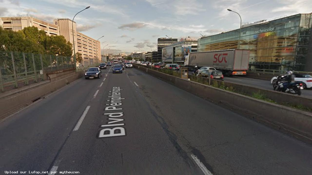 FRANCE photo du radar Paris Bd Périphérique intérieur 75 - Paris