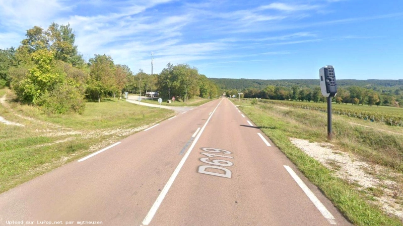 FRANCE photo du radar Dolancourt D619 10 - Aube