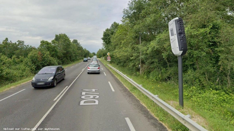 FRANCE photo du radar Marsannay-le-Bois D974 21 - Côte-d’Or