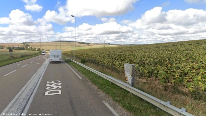 FRANCE photo du radar Tonnerre D965 89 - Yonne