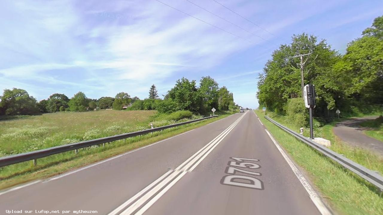 FRANCE photo du radar Pornic D751 44 - Loire-Atlantique