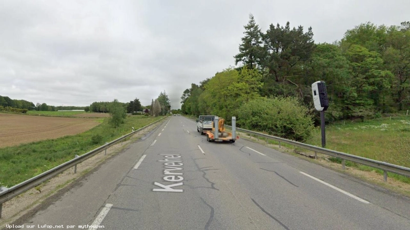 FRANCE photo du radar Moustoir-Ac D767 56 - Morbihan