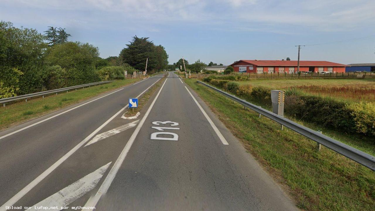 FRANCE photo du radar Machecoul-Saint-Même D13 44 - Loire-Atlantique