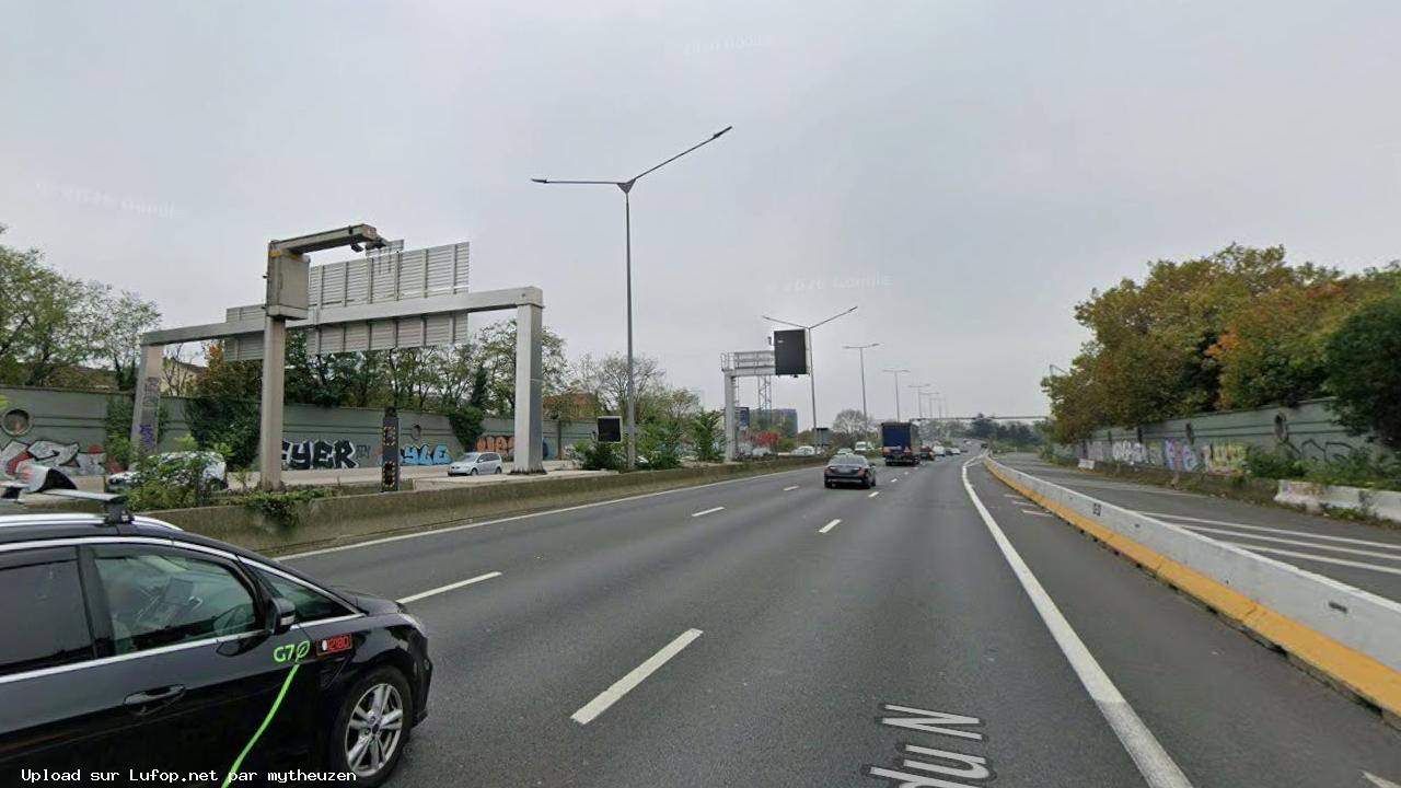 FRANCE photo du radar Saint Denis A1 93 - Seine-Saint-Denis